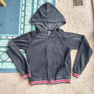 Y2K velvet hoodie